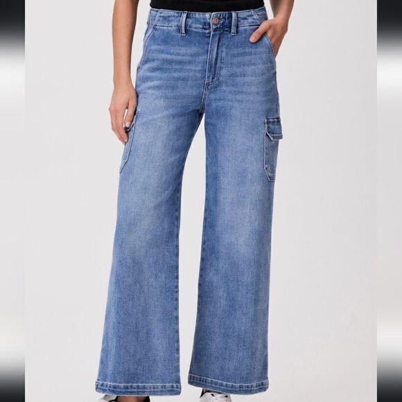 2503 NWT Paige Carly Cargo - Austyn Size 25 - Picture 1 of 8